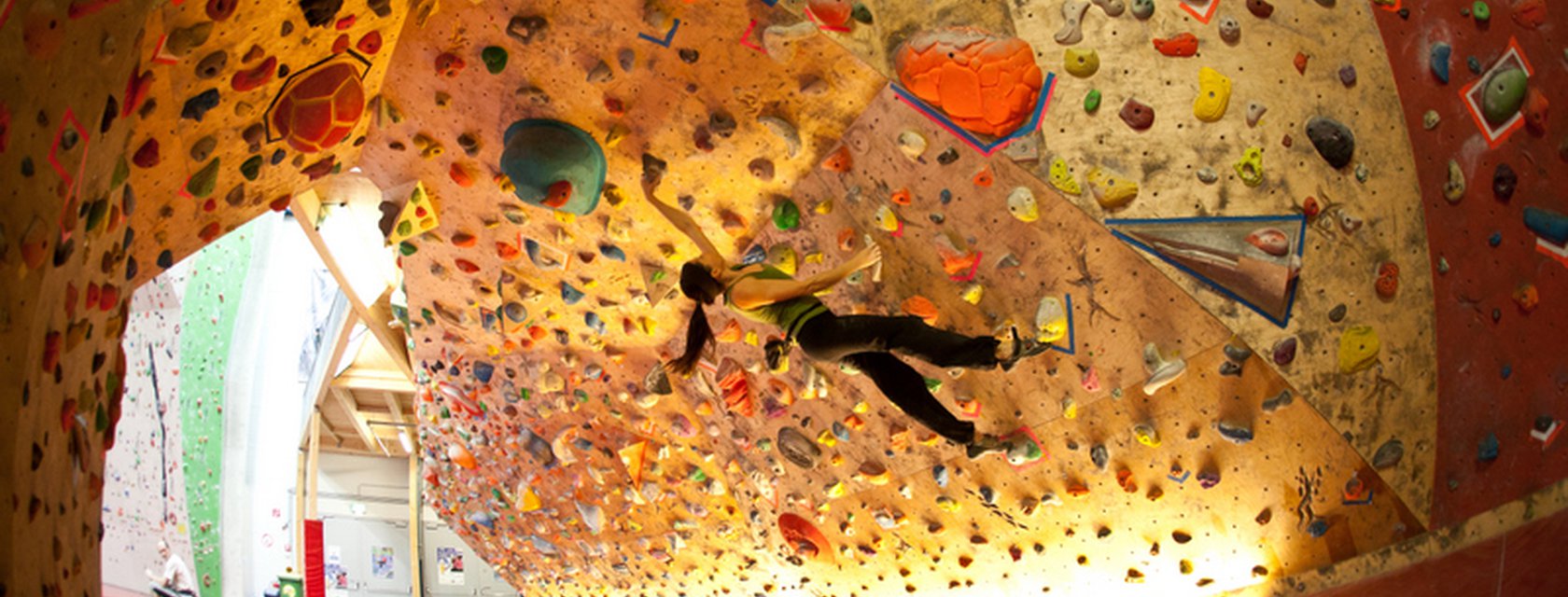 Bouldern in der Kletterhalle Wien